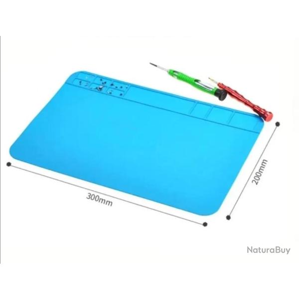 Tapis d'entretien �tanche en silicone