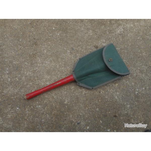 pelle militaire pliante fran�aise Alg�rie avec housse type US