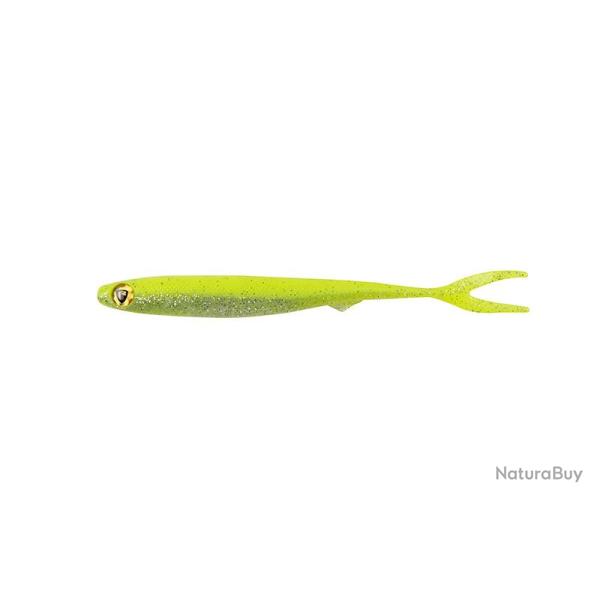 Leurre FOX RAGE Slick Finesse 13cm UV � l'unit� UV Chartreuse Ayu
