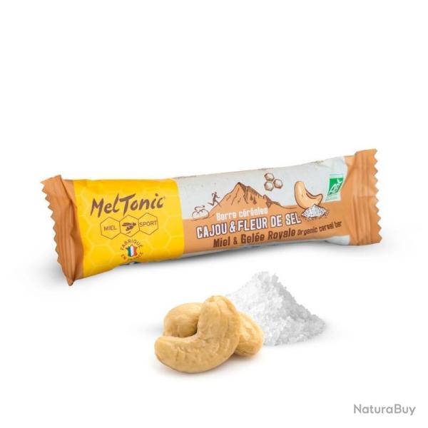Barre C�r�ales Bio Sans Gluten : Cajou Fleur de Sel