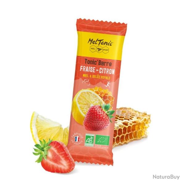 Barre Meltonic "TONIC BARRE : BIO FRAISE CITRON"
