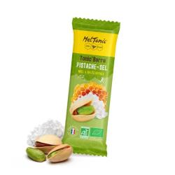 Barre Meltonic : "TONIC BARRE BIO PISTACHES FLEUR DE SEL"