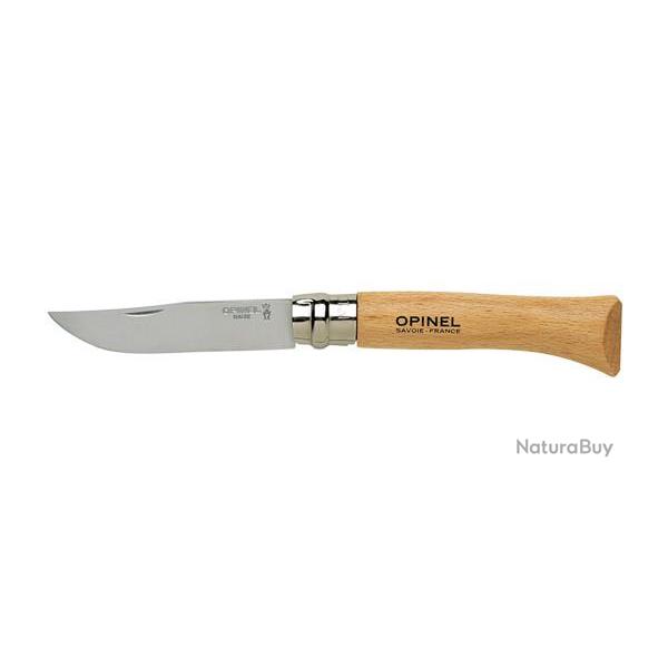 COUTEAU OPINEL N�10VRI - LAME 100M - MANCHE H�TRE