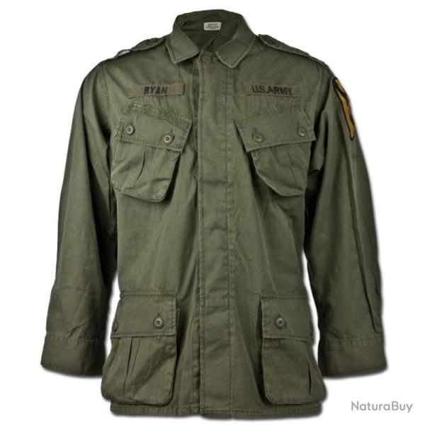 Veste Militaire US Vietnam M64 Jungle 1stCavalry XL