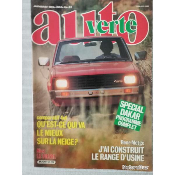 Auto-Verte janvier 83
