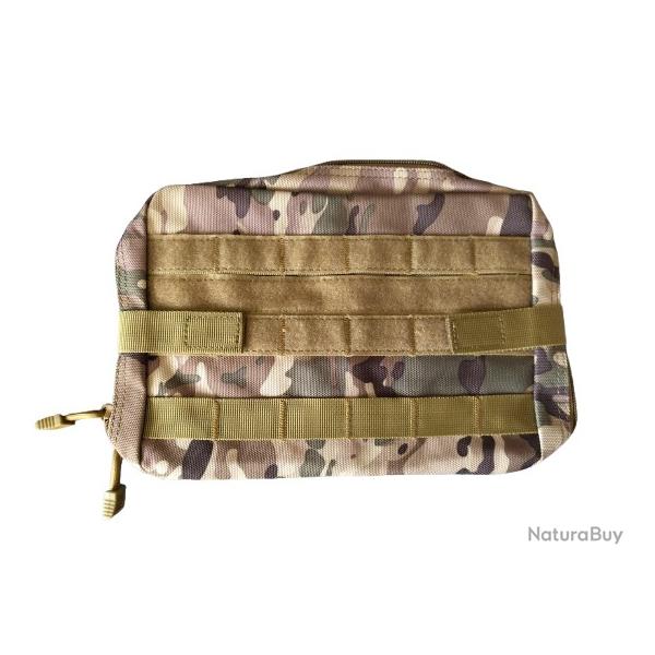 Grande sacoche tactique de secours treillis - Livraison gratuite