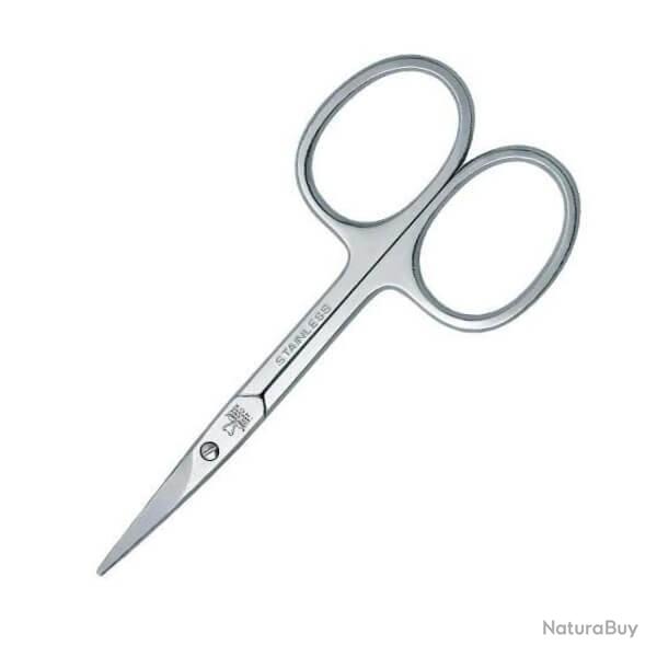 CIS2C.90.35-Ciseaux ongles b�b� courbes Due Cigni 10 cm