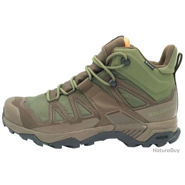 Chaussures Salomon X Ultra Tracker GTX - Vert/Orange- 36 � 49