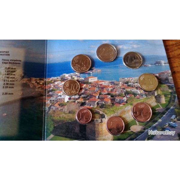 Coffret BU euros Gr�ce 2022 ( Chios)