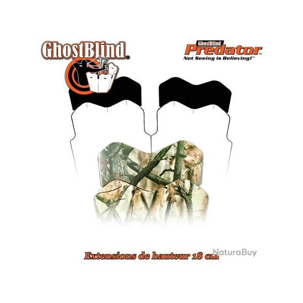 GHOSTBLIND Paire d'extensions de hauteur pour l'aff�t miroir Predator