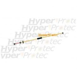 Sarbacane aluminium 90 cm avec 10 fl&eacute;chettes