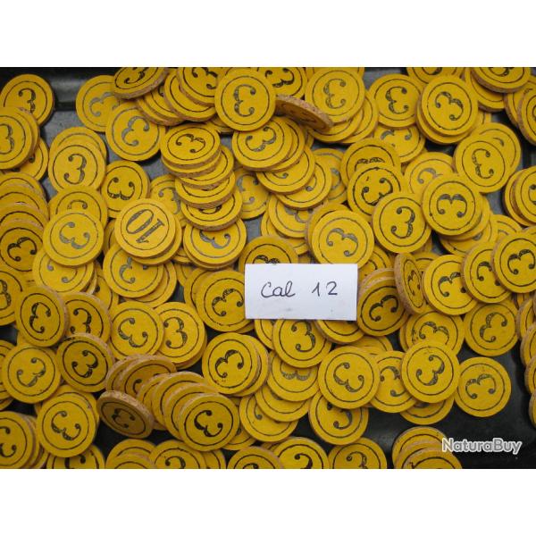 100  Rondelles  li�ge  cal  12  No  3