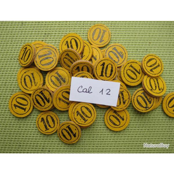 100  Rondelles  li�ge  cal  12  No  10