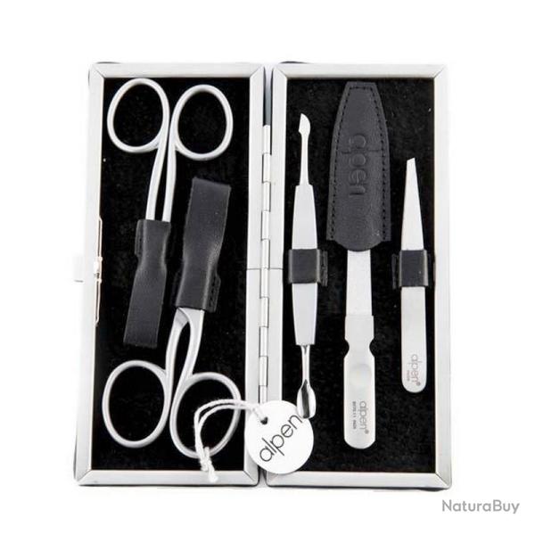 Trousse manucure "5 Pi�ces", Couleur noir [Alpen]