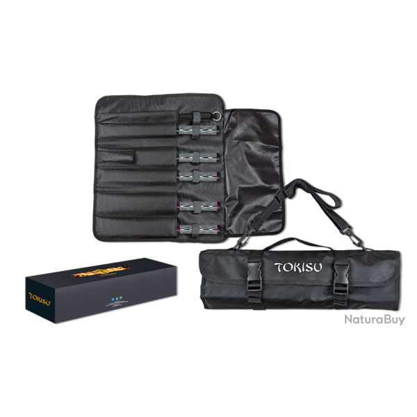 Tokisu 34988 Trousse Vide pour 5 couteaux