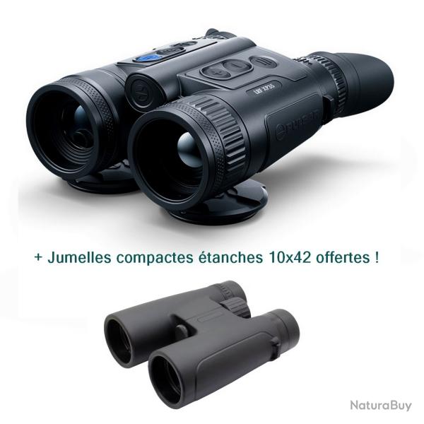 PULSAR MERGER XP35 LRF - Jumelles de vision thermique avec t�l�m�tre + Jumelles 10x42 offertes !