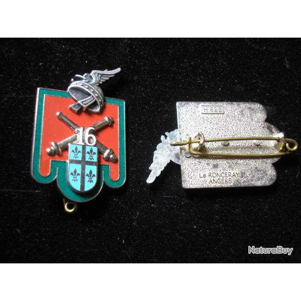 Insigne 16�me R�giment d'Artillerie