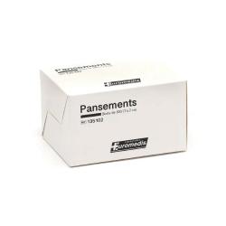 Pansements adh&eacute;sifs Euromedis 7x2 cm (lot de 100)