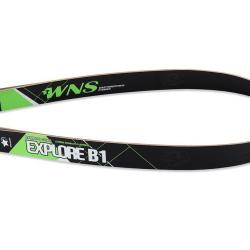 Branches recurve WNS Explore-B1 en fibre de verre et bambou 68" (38 lbs) si poign&eacute;e 25" - 66" (40