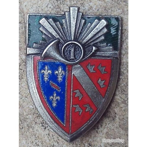 1� R�giment de Chasseurs, �mail, 1 dans cor, 1 bol�ro grav�