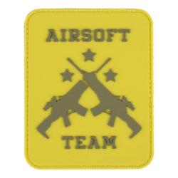 Ecusson 3D PVC Airsoft Team (101 Inc) Jaune