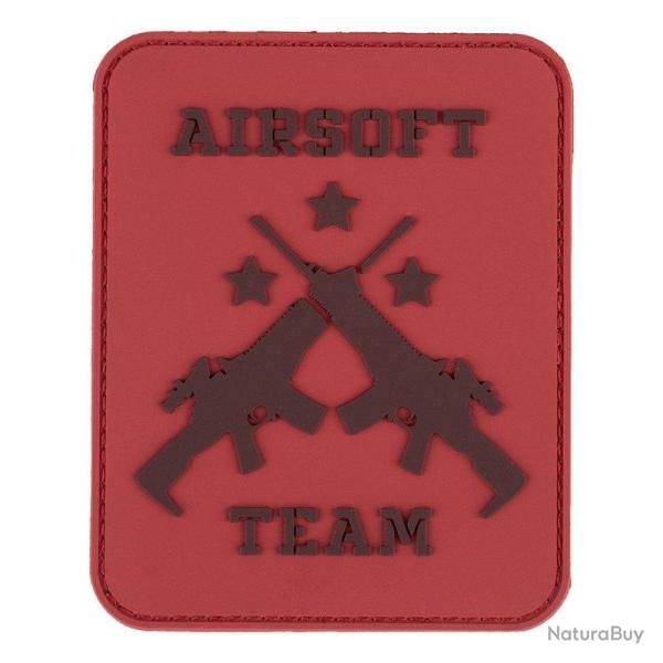 Ecusson 3D PVC Airsoft Team (101 Inc) Rouge