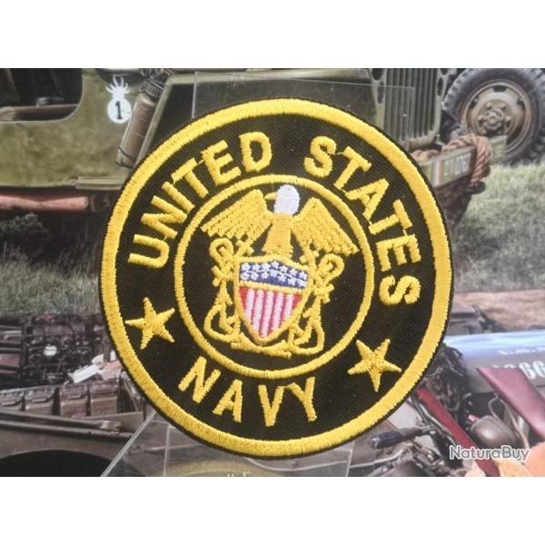 United States Navy ( 80 mm ) brod� � coudre ou � coller au fer 4a.
