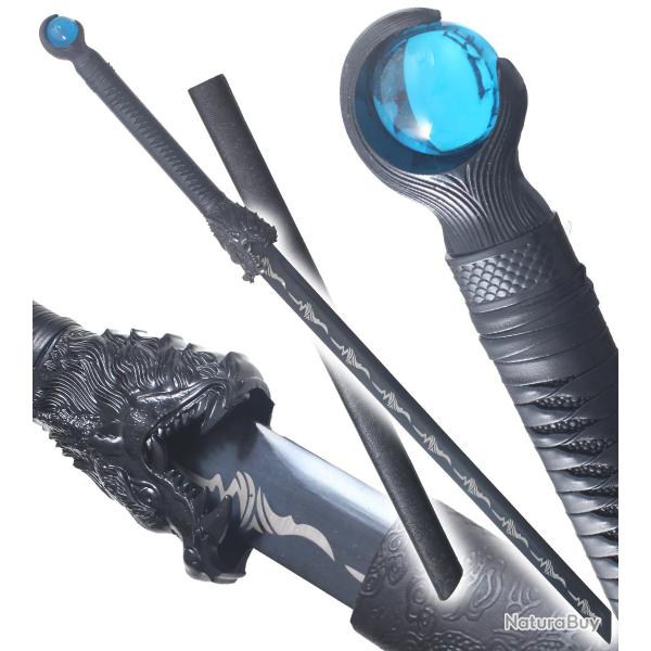 Danzan Epee Forg� Epee Dragon Sabre Tranchant Epee - Lame Manganese Repliksword