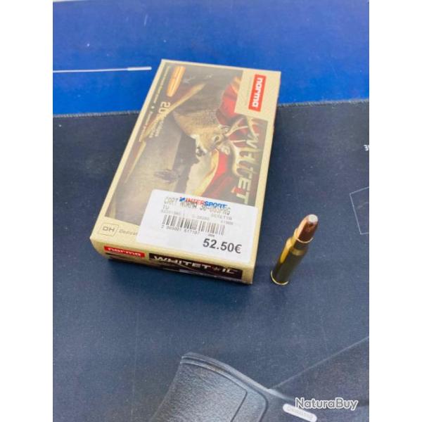 Balles Norma Whitetil 30-06 180 grains 11.0 gr