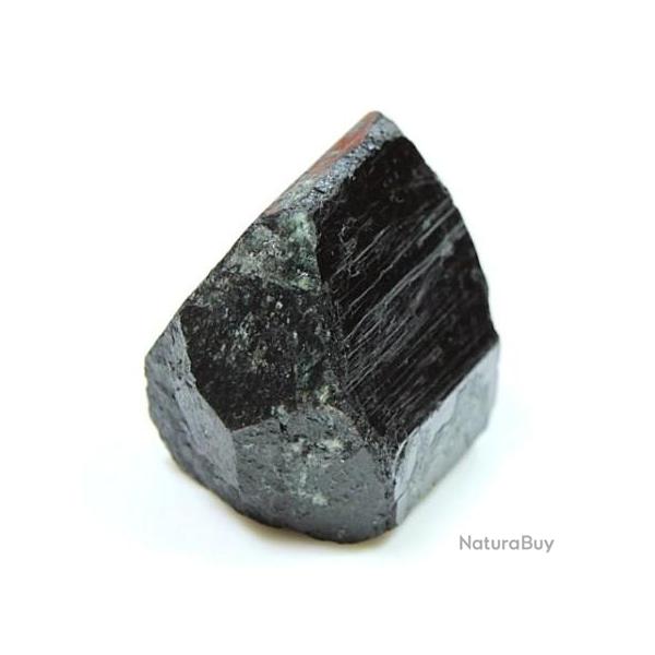 Tourmaline noire brute cristallis�e bi-termin�e 121 � 140 grammes