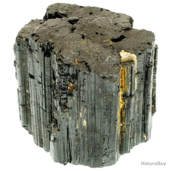 Pierre brute bloc de tourmaline noire fibreuse - A l'unit� 501 � 600 grammes