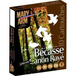 Cartouches B&eacute;casse Duo BG + ARX Plomb N&deg;8+10 Cal.20/70 29Grs - MARY ARM