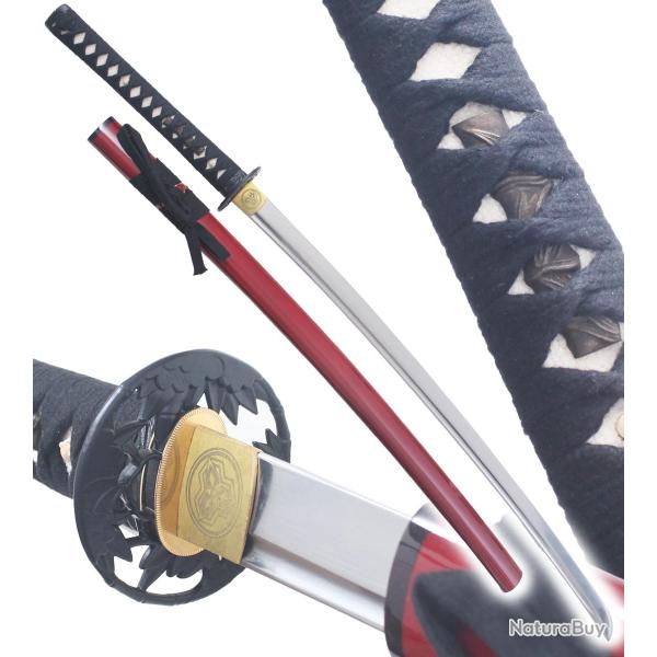 Danzan Katana Forg� Inochi Sabre Non Tranchant Epee Iaido - Lame Maru 1045 Katana Japonais Replikswo