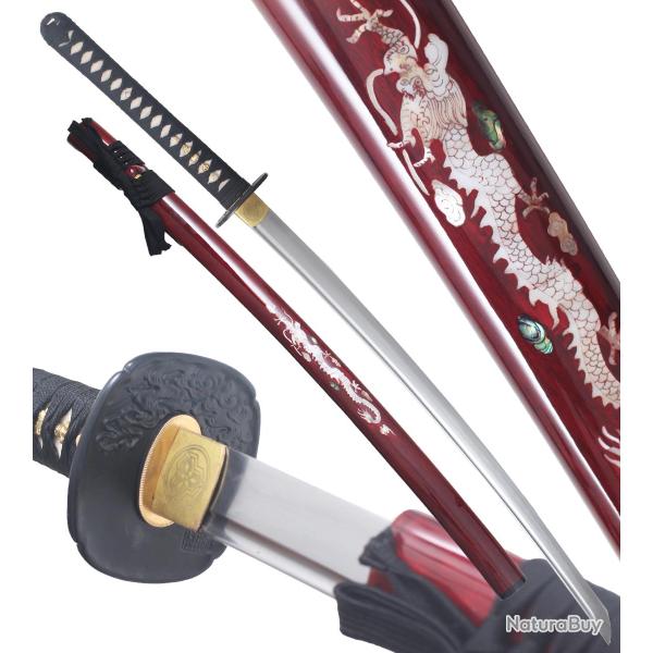 Danzan Katana Tranchant Sabre Nagomu Epee Aiguis�e Dragon Epee Entrainement - Lame T10 Katana Japona