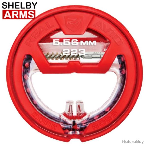 CABLE DE NETTOYAGE BORE BOSS - .223CAL/5.56MM REAL AVID