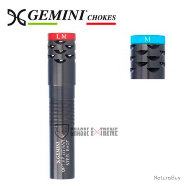 Choke GEMINI Performer +3.8 cm Titanium Optima Hp Al�sage 18,60 Cal 12 - M