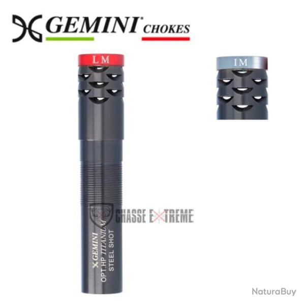 Choke GEMINI Performer +3.8 cm Titanium Optima Hp Al�sage 18,60 Cal 12 - IM