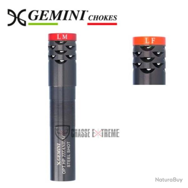 Choke GEMINI Performer +3.8 cm Titanium Optima Hp Al�sage 18,60 Cal 12 - LF