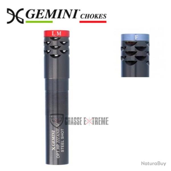 Choke GEMINI Performer +3.8 cm Titanium Optima Hp Al�sage 18,60 Cal 12 - F