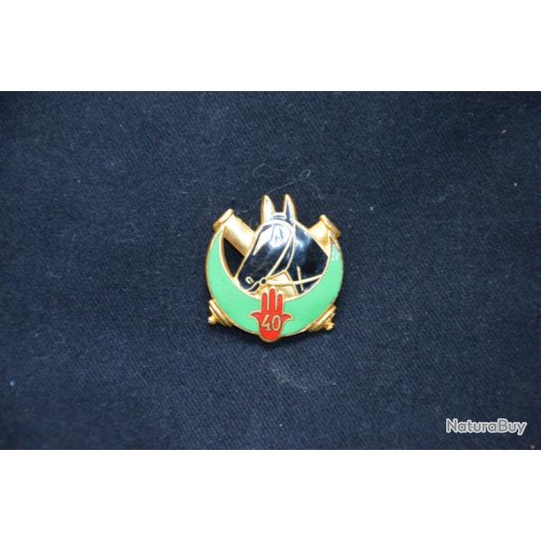 INSIGNE 40� REGIMENT D'ARTILLERIE NORD AFRICAIN-40� RANA-LIBERATION-INDOCHINE