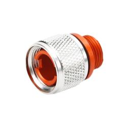 Adaptateur Silencieux Pistolet 11mm- / 14mm- CNC Orange/Red (King Arms)