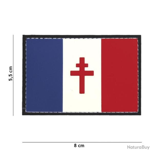 Patch 3D PVC France croix de Lorraine | 101 Inc (0001 5099)