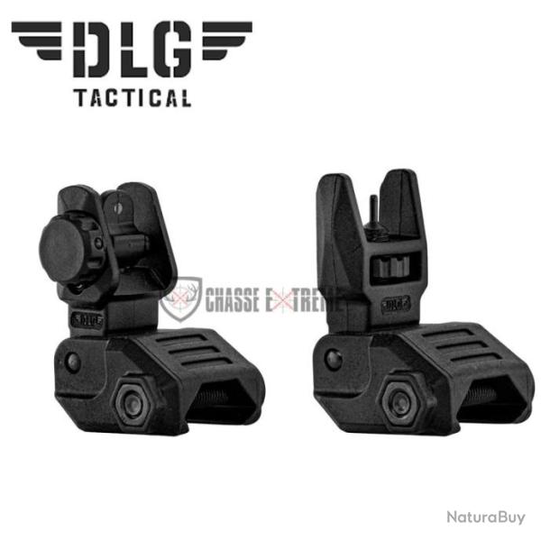 Organes de Vis�e DLG TACTICAL Flip-up Bas R�glables