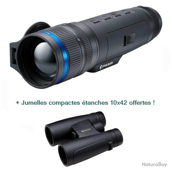 Monoculaire thermique PULSAR TELOS XL50 + Jumelles 10x42 offertes !