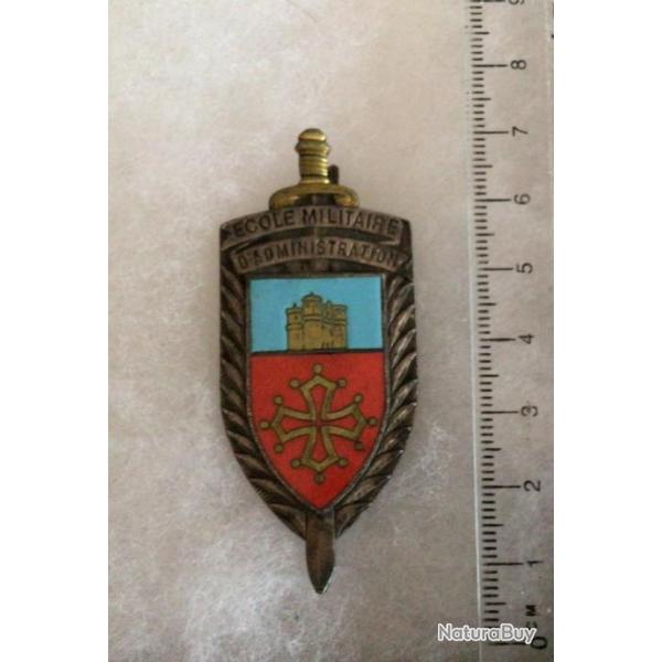 FRANCE ECOLES - Insigne Ecole Militaire d'Administration, MONTPELLIER