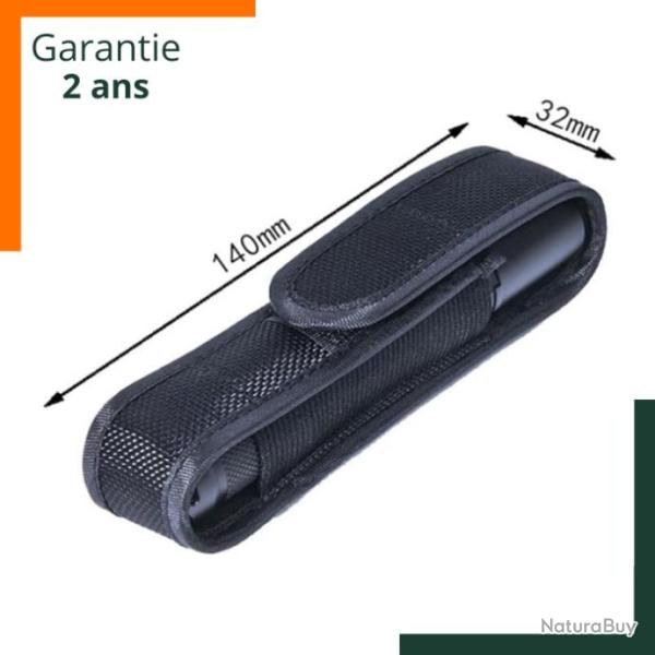 Etui pour lampe torche - Noir - Livraison rapide - Garantie 2 ans