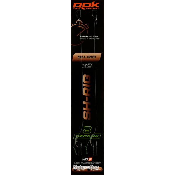 Lot De 2X Montages Sh-Rig Curve Shank Rok T8
