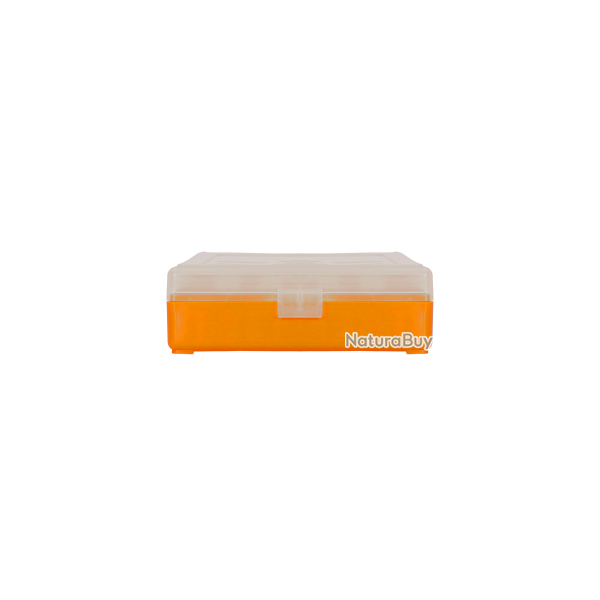Bo�te de rangement Megaline transparent - Orange / 9 mm / 100