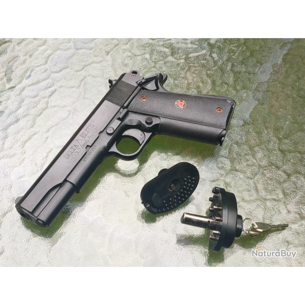 Verrou de pontet � cl�s avec deux cl�s pour armes de poing pistolet ou revolver