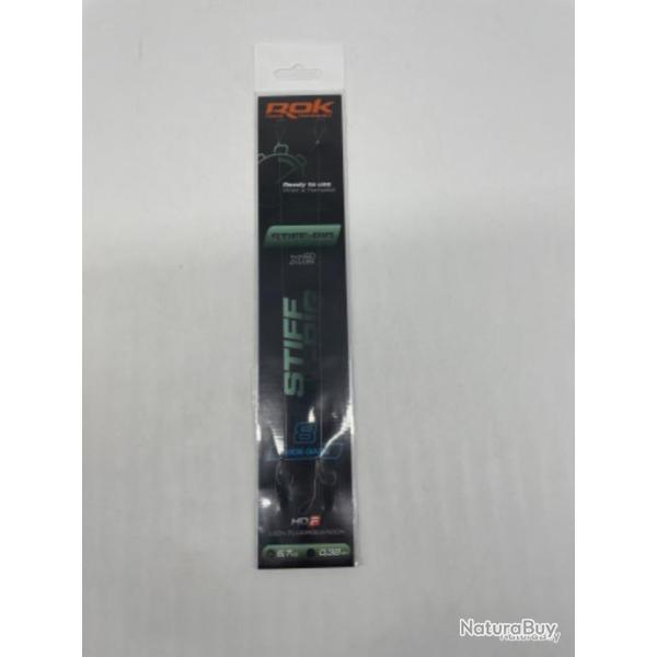 2 bas de ligne carpe Rok Stiff Rig 8 Wide Gape